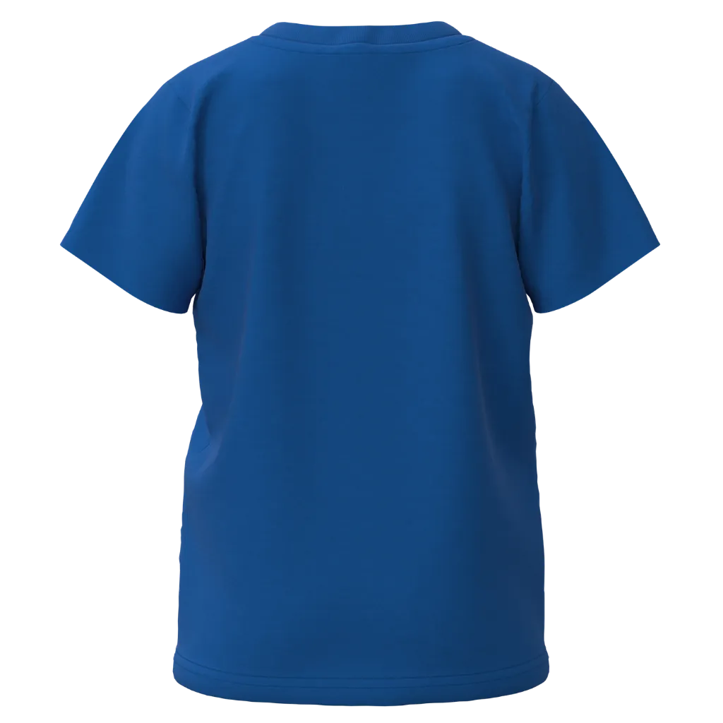 Blue Robot Graphic T-Shirt for Boys | Kids Cotton Tee | Cute Robot Print Casual Wear | 1122