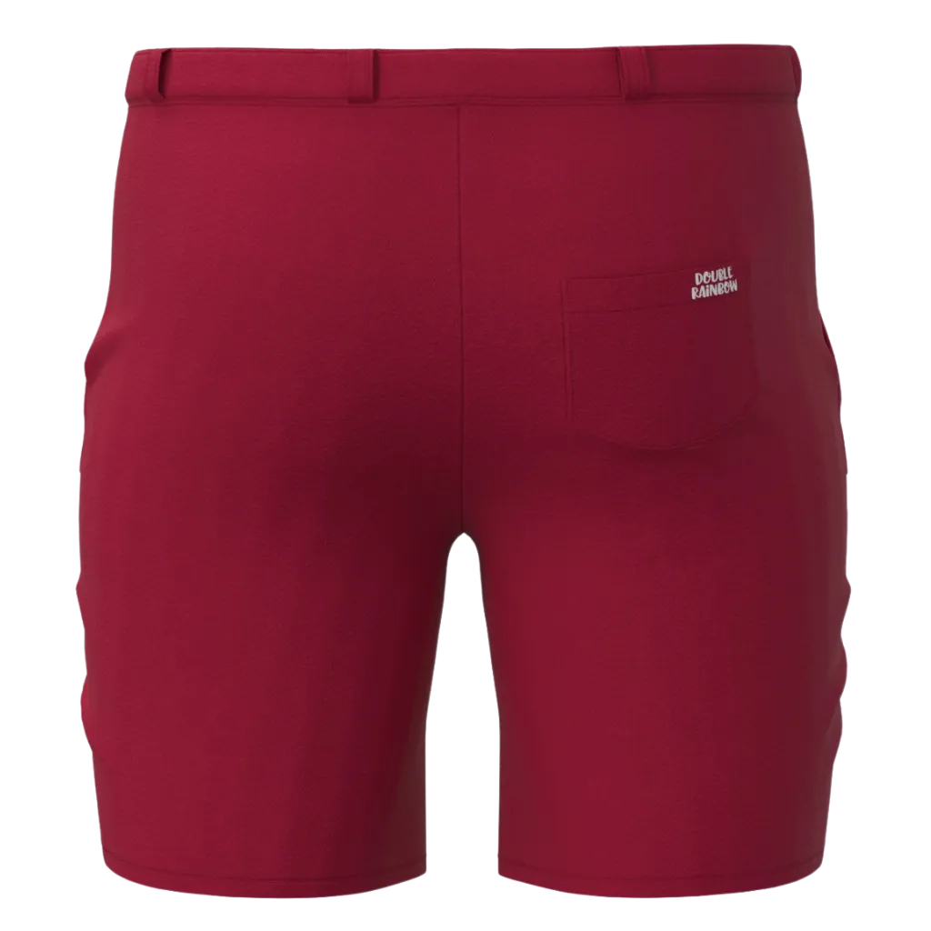Maroon Cotton Short Pant for Boys | Smart Casual Everyday Shorts | 1124A