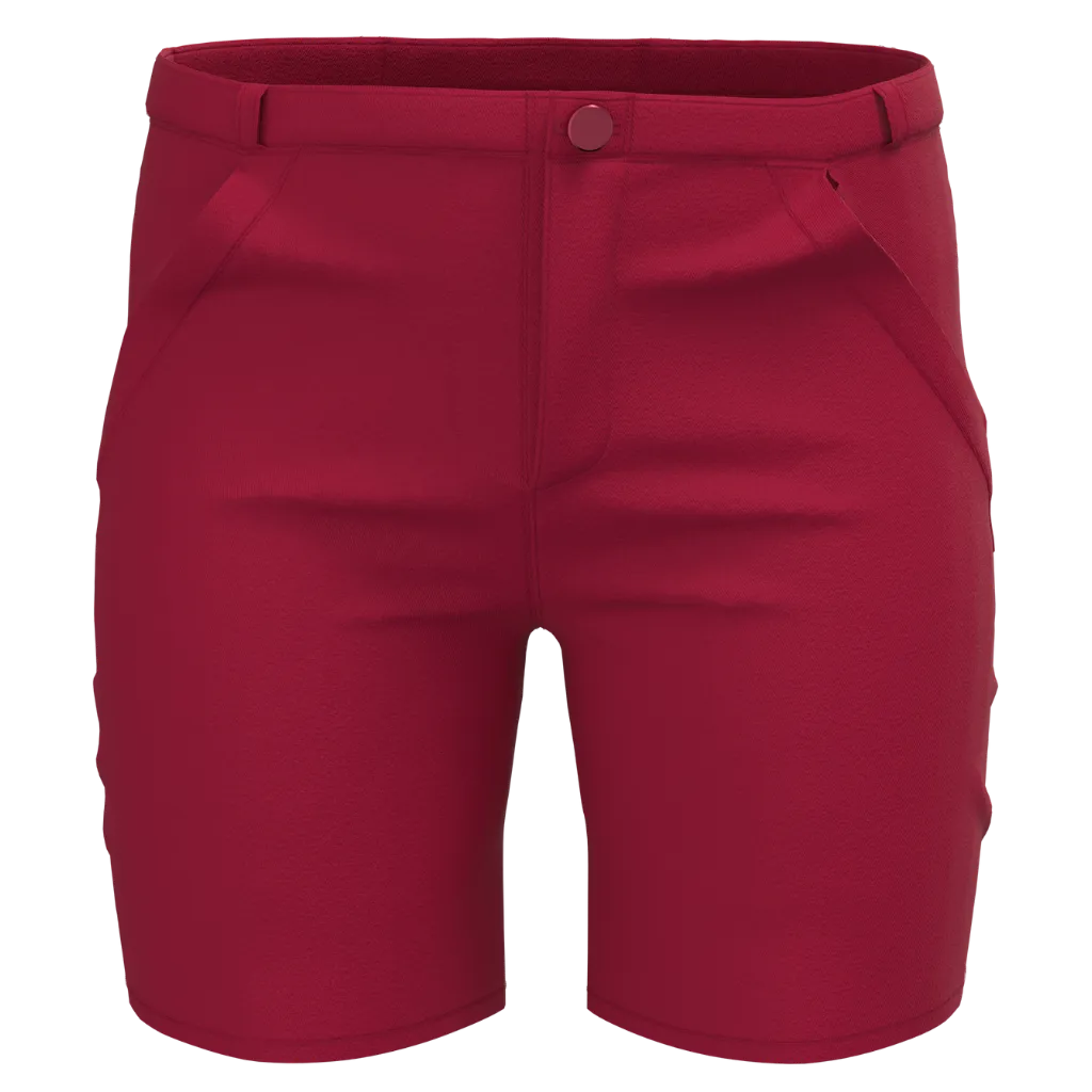 Maroon Cotton Short Pant for Boys | Smart Casual Everyday Shorts | 1124A