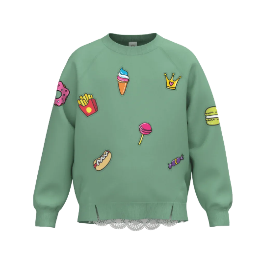 1285T GIRL'S SWEATSHIRT