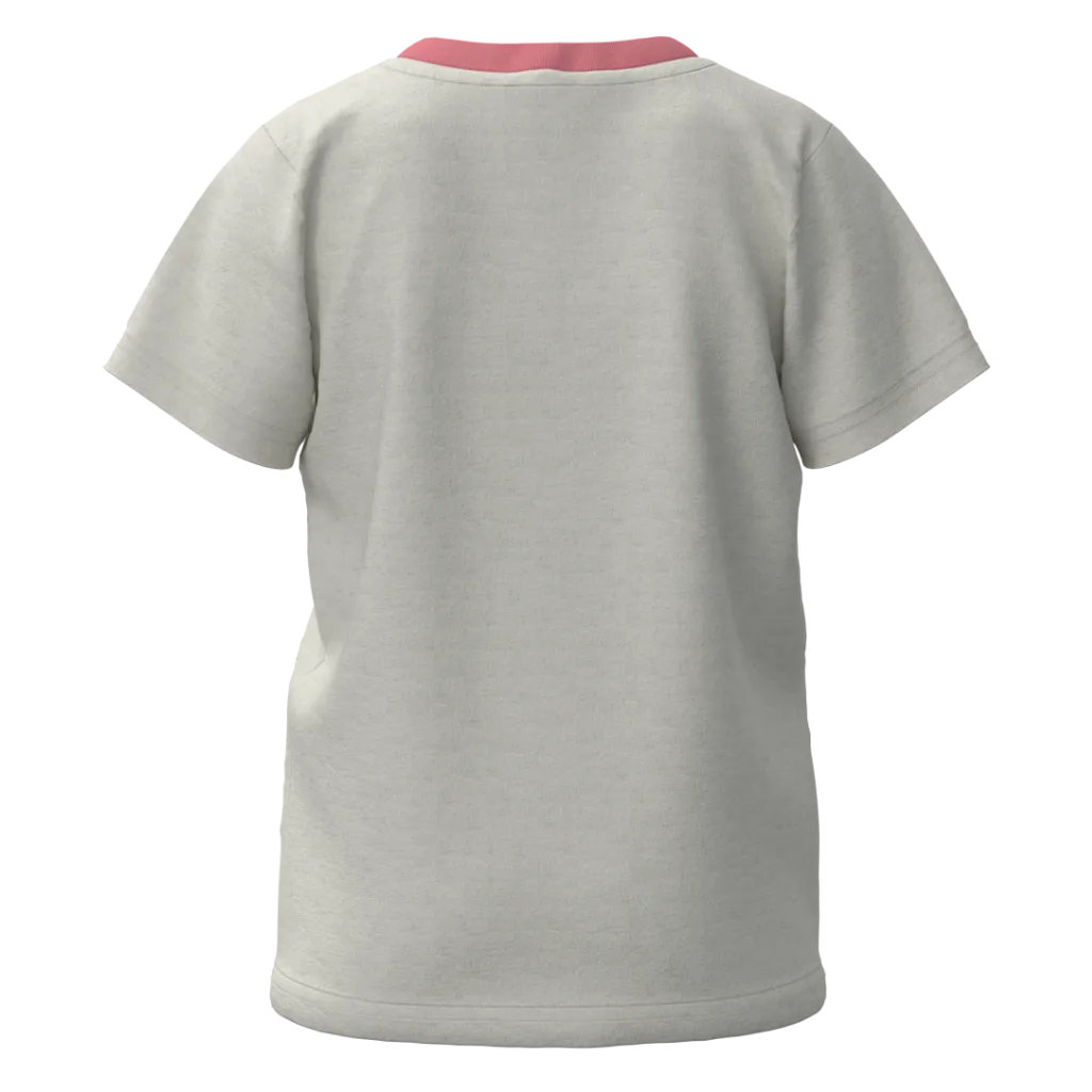 Cream Cotton Short Sleeve T-Shirt with Shorts for Girls | Colorful Cuties Summer Set | 1360