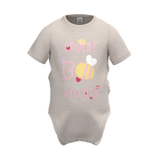 Cream Baby Girl Romper | Cute Bee Print Bodysuit | Soft Cotton Infant Wear | 1367