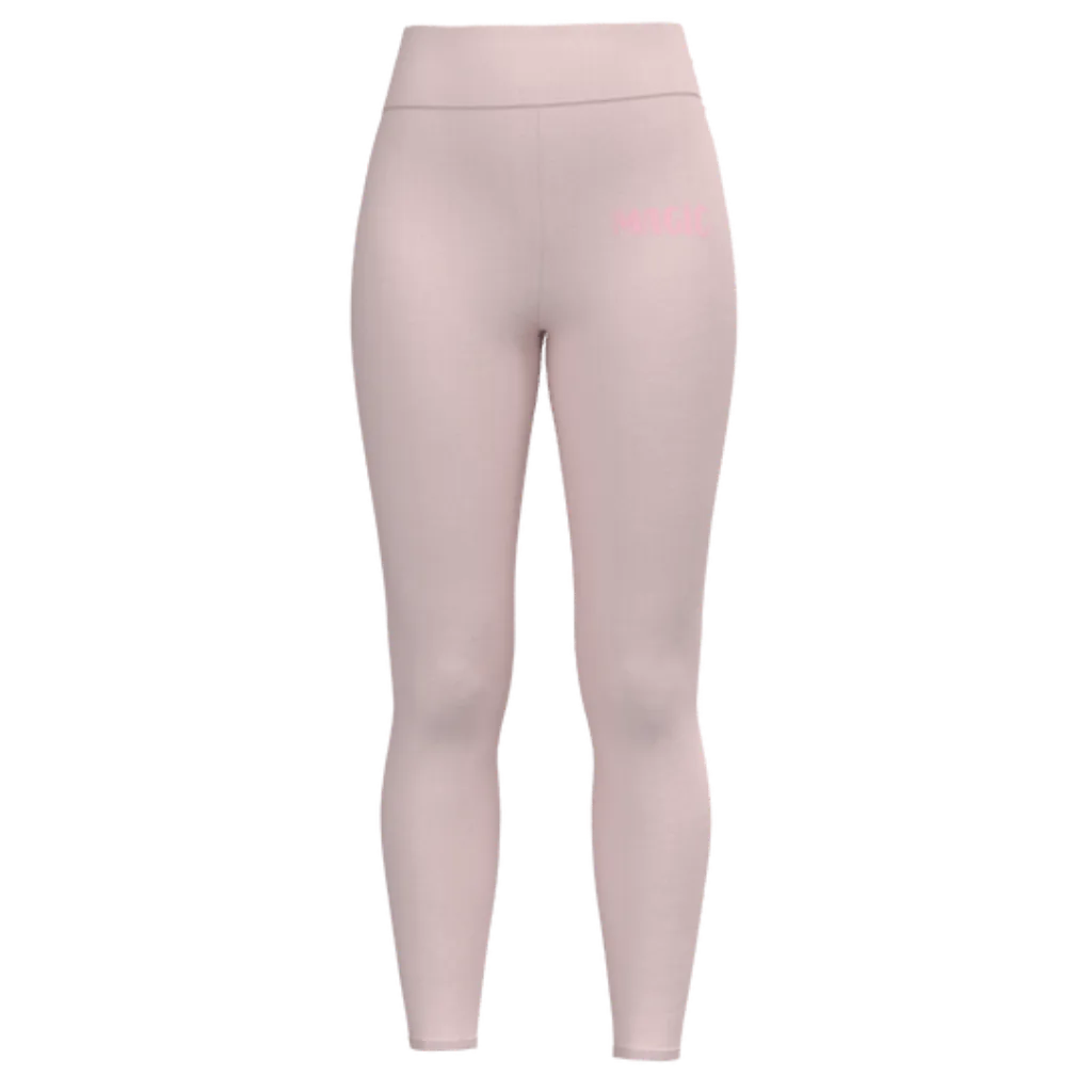 Pink Solid Girls Leggings | Stretch Cotton Slim Fit Kids Leggings | Everyday Comfort Wear | 1446