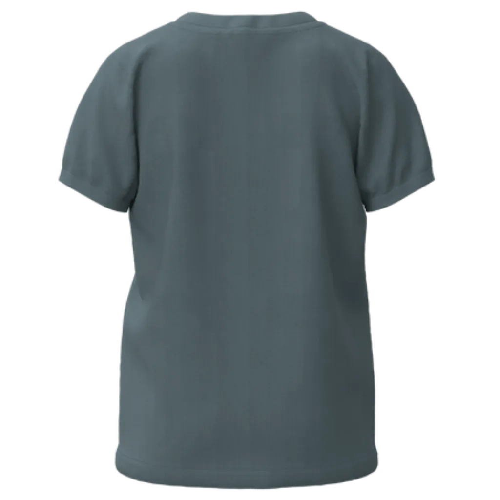 Green Cotton Short Sleeve T-Shirt for Boys | Minimal Classic Everyday Tee | 1447