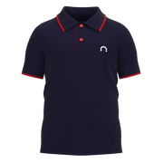 Navy Classic Boys Polo Shirt | Contrast Collar Detail | Premium Cotton Smart Casual | 1451