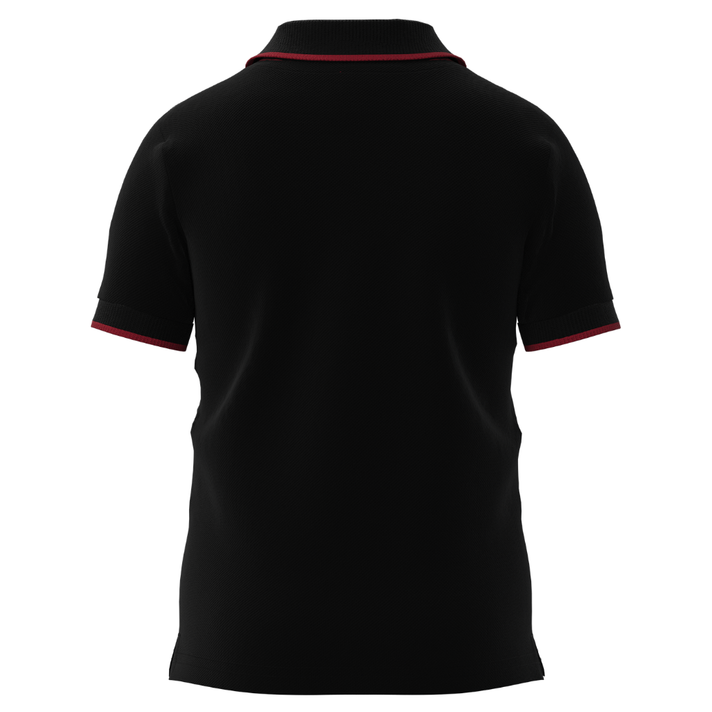 Navy Cotton Polo Shirt for Boys | Dinosaur Embroidered Smart Casual Polo | 1494