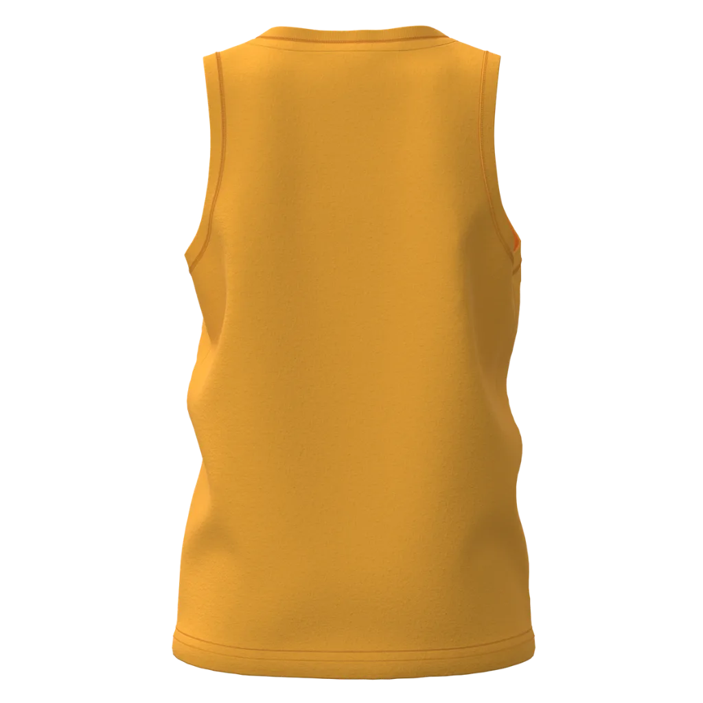 Yellow Sleeveless Giraffe T-Shirt for Boys | Kids Cotton Tank Top | Cute Giraffe Graphic Summer Wear | 1505