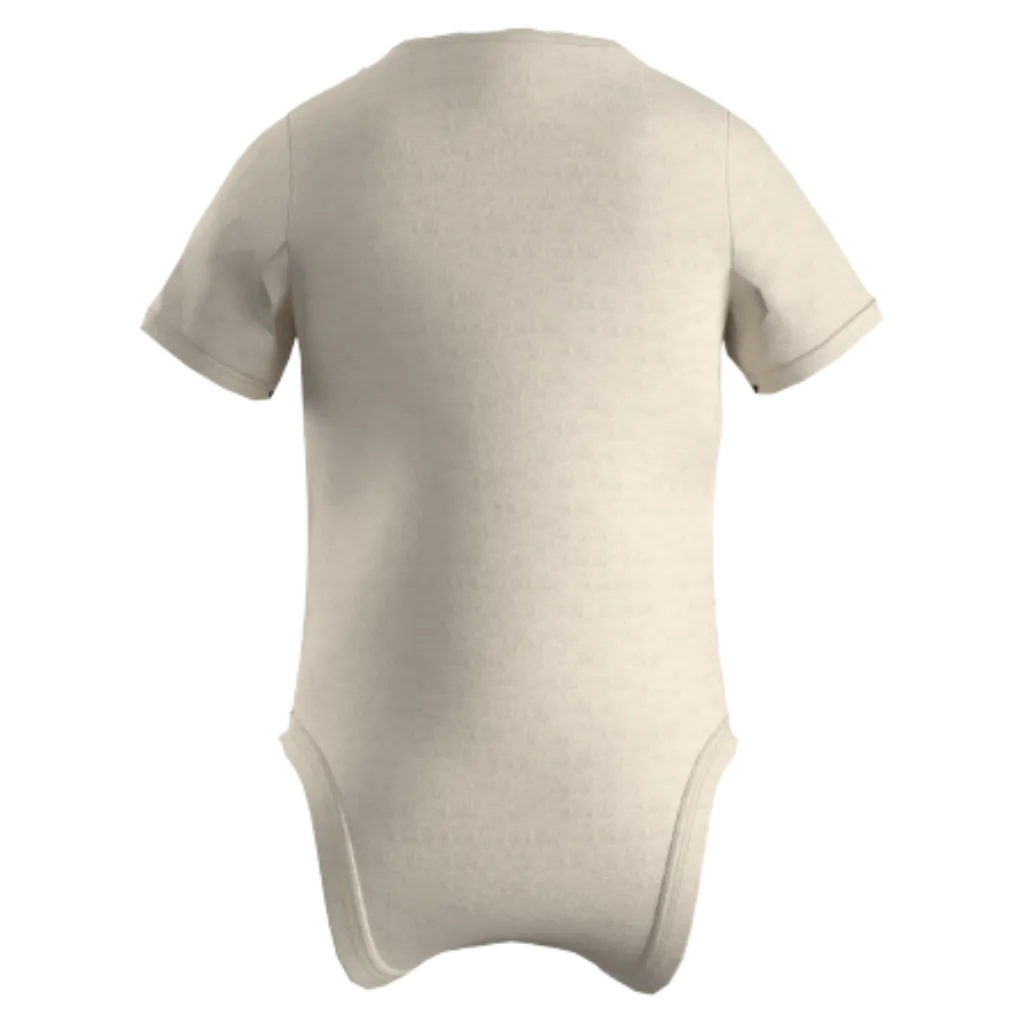 Ash Cotton Short Sleeve Baby Romper for Boys | Cute Dinosaur Graphic Infant Romper | 1573