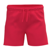 Red Cotton Short Pant for Girls | Comfortable Casual Kids Shorts | 1639