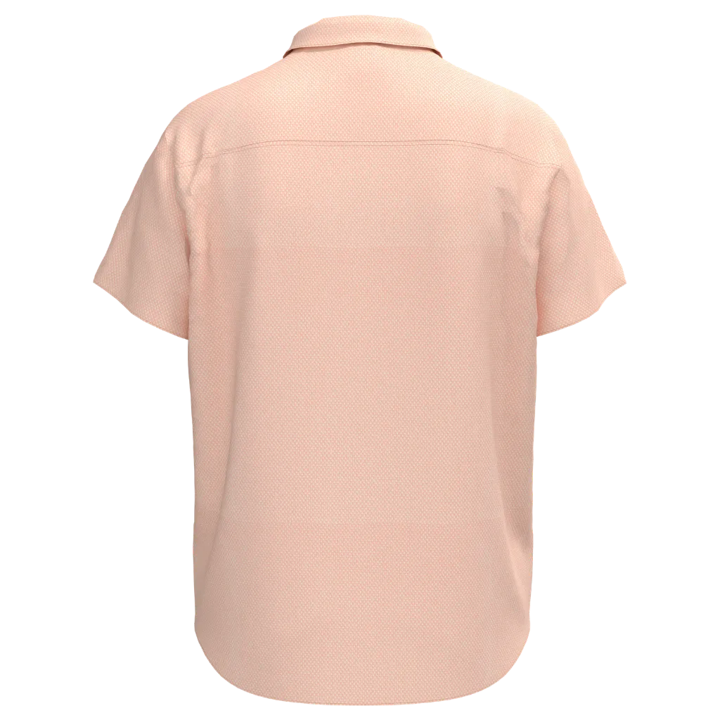 Blush Jungle Animal Print Short Sleeve Shirt for Boys | Kids Button-Up Cotton Shirt | Safari Theme Casual Shirt | 1655