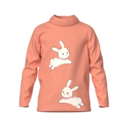 1772 GIRL'S TURTLENECK LONG SLEEVE T-SHIRT