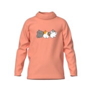 1776 GIRL'S TURTLENECK LONG SLEEVE T-SHIRT