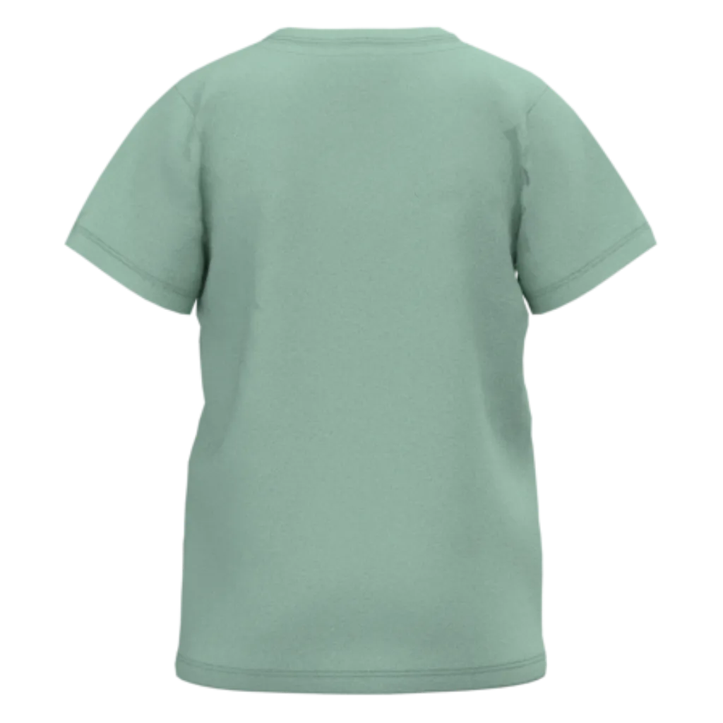 Green Cotton Short Sleeve T-Shirt for Boys | Soft Everyday Basic Tee | 1837