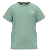 Green Cotton Short Sleeve T-Shirt for Boys | Soft Everyday Basic Tee | 1837