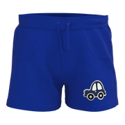Blue Cotton Short Pant for Boys | Car Graphic Summer Shorts | Soft Everyday Comfort | 1855