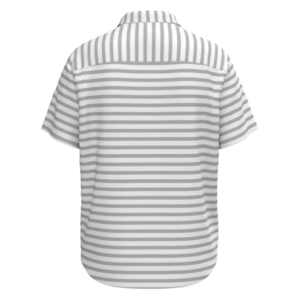 Ash Cotton Short Sleeve Shirt for Boys | Striped Casual Kids Shirt | Soft Summer Button-Down Shirt | 1868