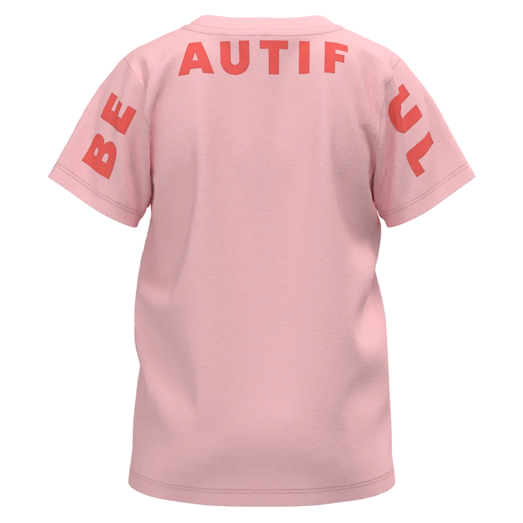 Almond Blossom Cotton Short Sleeve T-Shirt for Girls | Soft Everyday Basic Tee | 1952