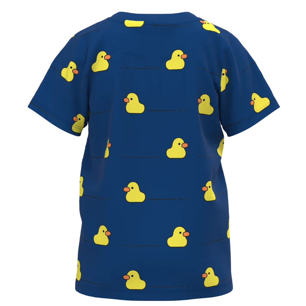 Blue T-shirt Back Side