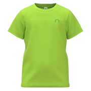 Green t-shirt with a small logo 
