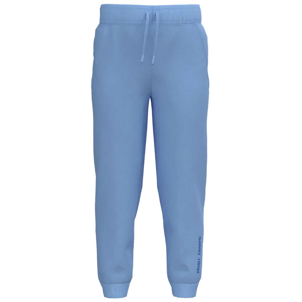 Allure Blue Cotton Long Pant for Boys | Comfortable Drawstring Kids Jogger Pants | Soft Everyday Casual Wear | 2011