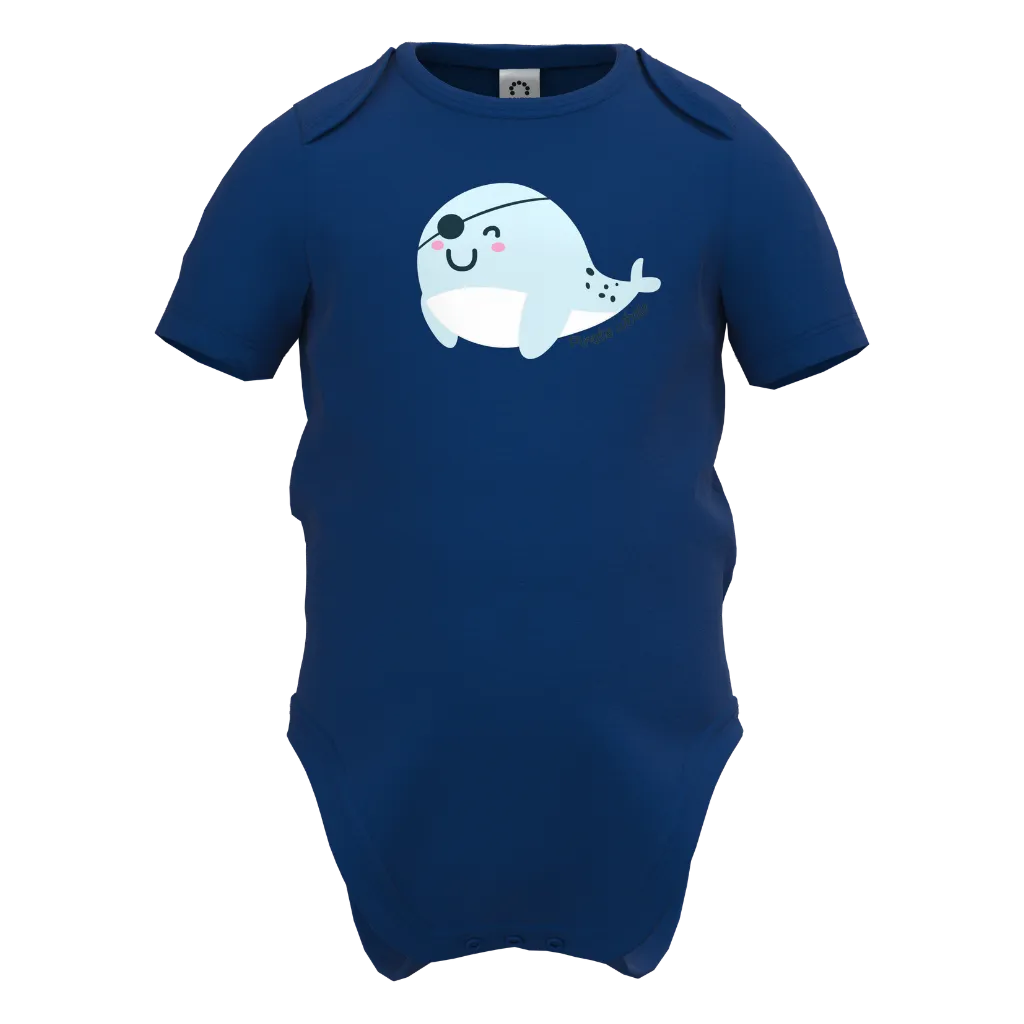 Boy's Romper Front Side