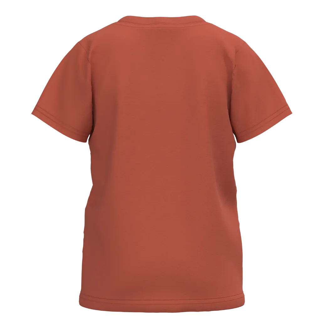 Coffee Cotton Short Sleeve T-Shirt for Boys | Soft Everyday Basic Tee | 2135