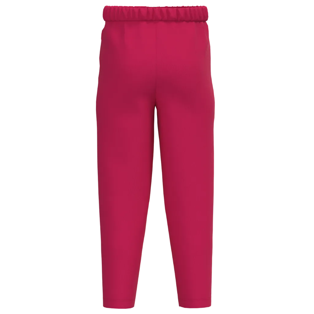 Hot Pink Cotton Leggings for Girls | Soft Stretch Kids Leggings | Comfortable Everyday Wear | 2168