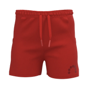 Red Girls Short Pant | Kids Cotton Summer Shorts | Comfortable Elastic Waist Girls Shorts | 2172