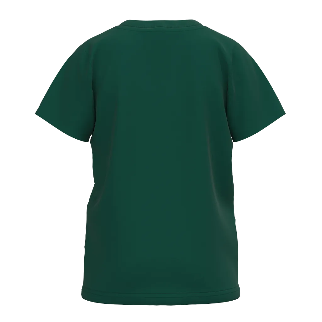 Green Boys T-Shirt | Balloon Car Print Casual Tee | Fun Cotton Summer Wear | 2192