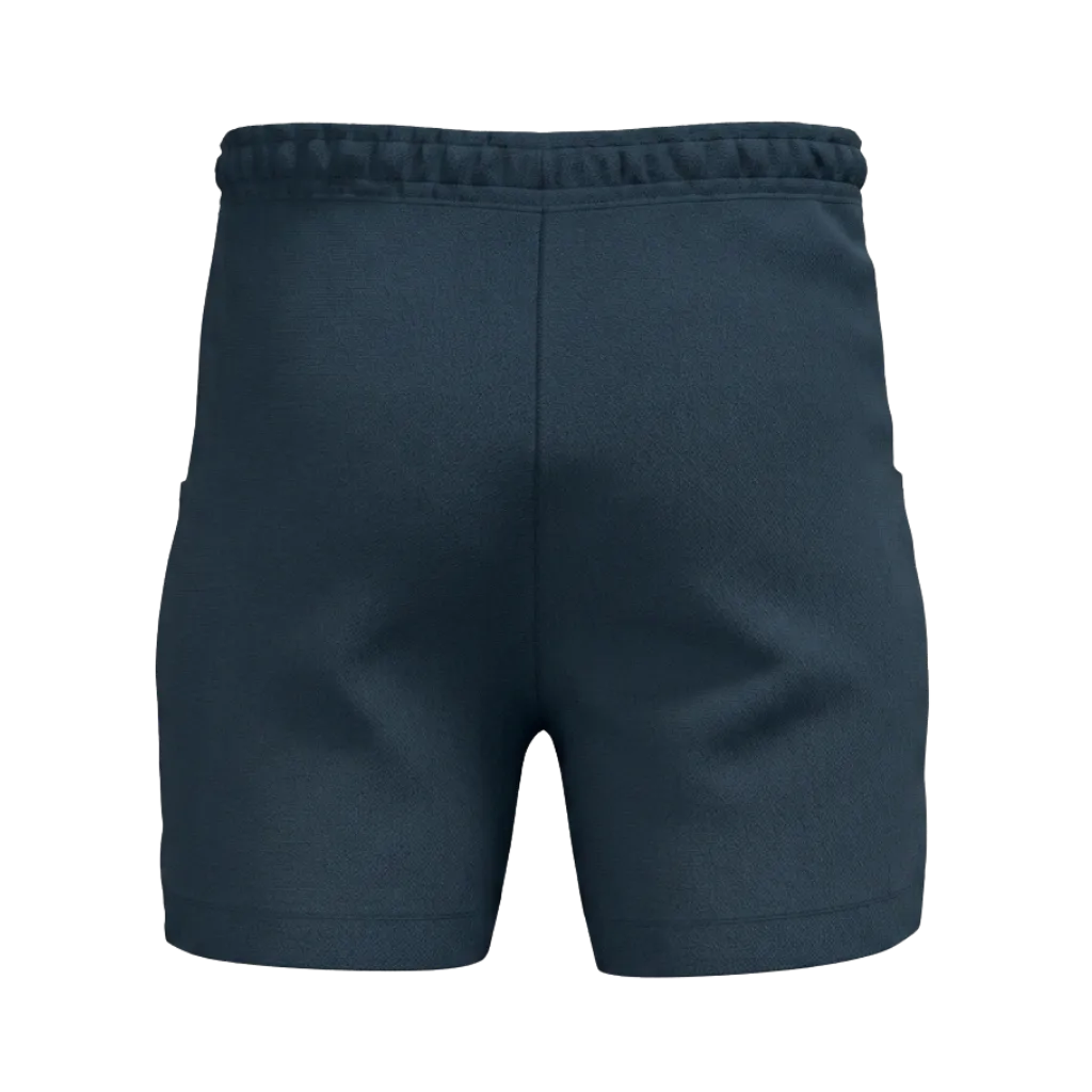 Black Boys Short Pant | Drawstring Casual Shorts with Graphic Detail | Comfortable Everyday Wear | 2207