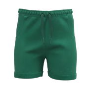Green Boys Short Pant | Solid Casual Drawstring Shorts | 2243