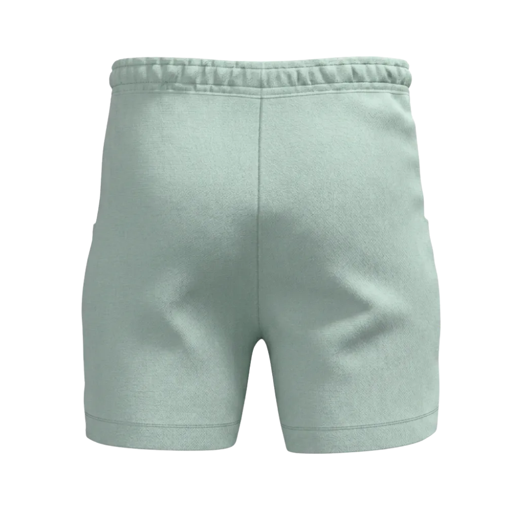 Sky Blue Girls Short Pant | Drawstring Casual Shorts with Graphic Detail | Comfortable Everyday Wear | 2266