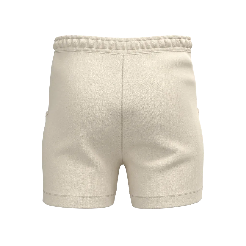 Cream Girls Short Pant | Pink Drawstring Casual Shorts | Comfortable Everyday Wear | 2268