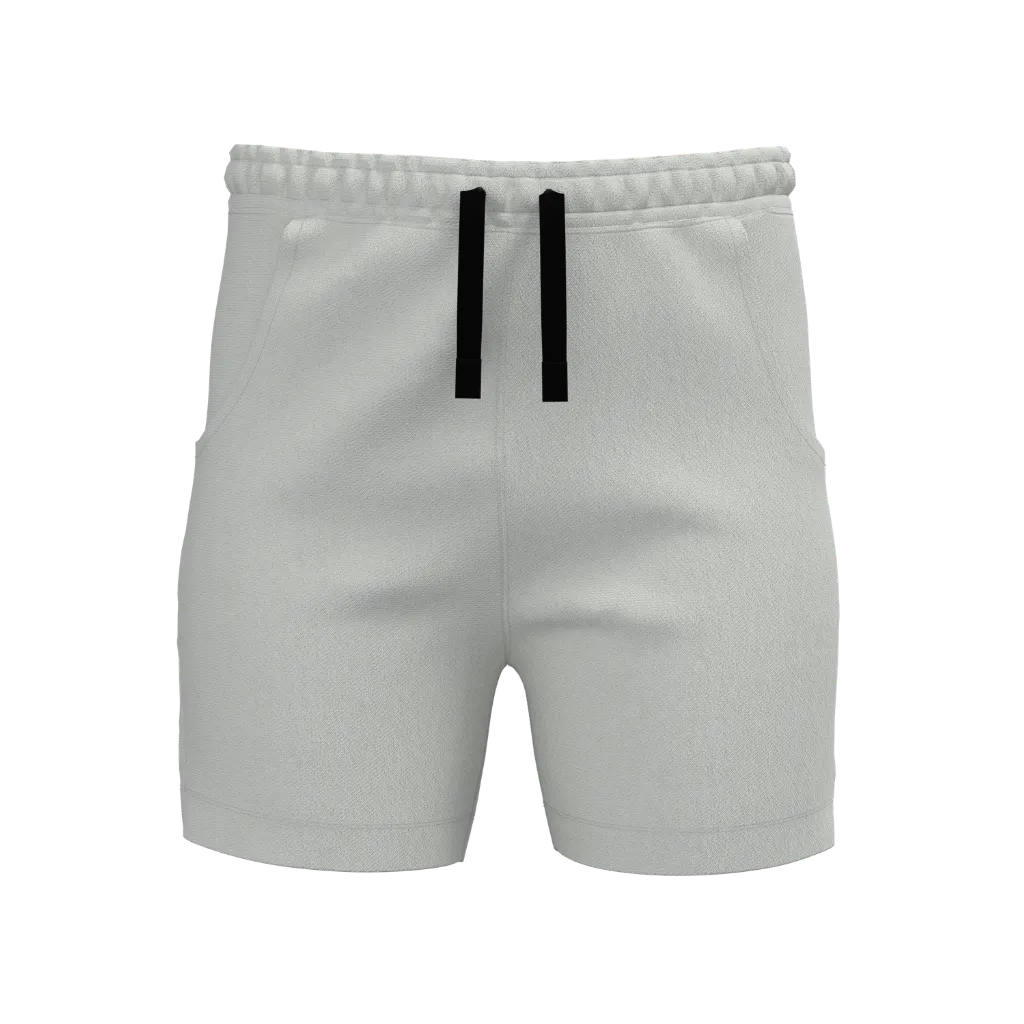 White Boys Casual Short Pant | Soft Cotton Summer Shorts | Comfortable Everyday Kids Wear | 2276